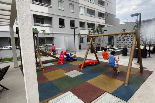 Área comum de apartamento para alugar com 2 quartos, 31m² em Vila Plana, São Paulo
