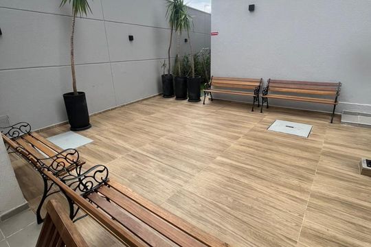 Área comum de apartamento para alugar com 2 quartos, 31m² em Vila Plana, São Paulo