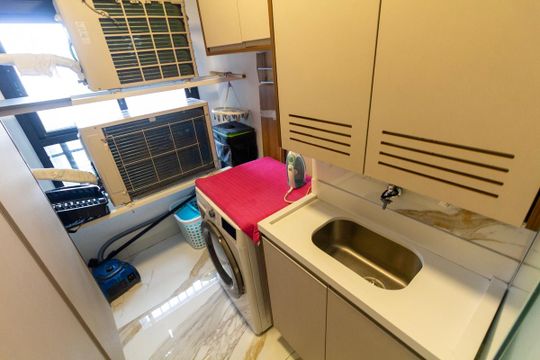 Área de Serviço de apartamento à venda com 3 quartos, 85m² em Parque São Jorge, São Paulo