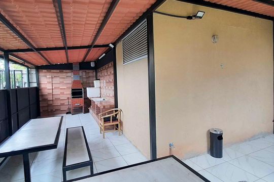 Área comum - Churrasqueira de apartamento para alugar com 2 quartos, 56m² em Jardim Boa Vista (zona Oeste), Osasco