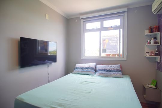 Quarto 2 de apartamento à venda com 2 quartos, 52m² em Feitoria, São Leopoldo