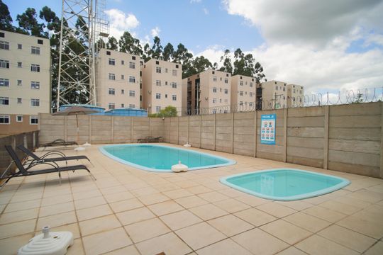 Área comum - Piscina de apartamento à venda com 2 quartos, 52m² em Feitoria, São Leopoldo