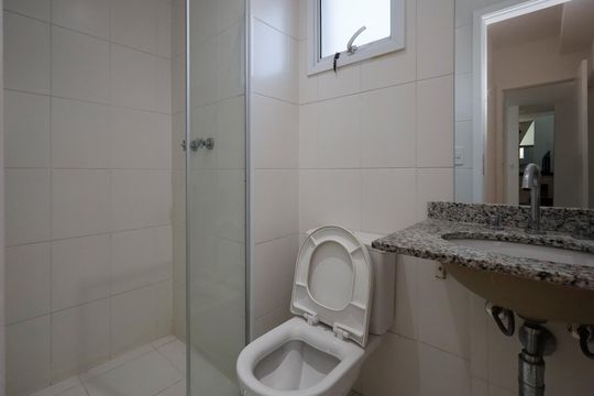 Banheiro da Suíte de apartamento à venda com 3 quartos, 82m² em Tucuruvi, São Paulo