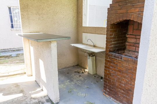 Área comum - Churrasqueira de apartamento para alugar com 2 quartos, 40m² em Campo Grande, Rio de Janeiro