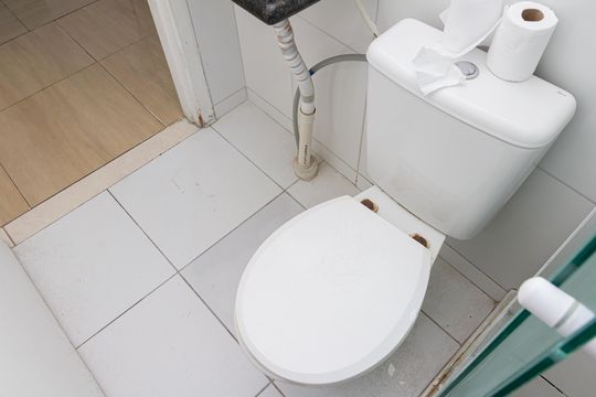 Banheiro de apartamento para alugar com 2 quartos, 40m² em Campo Grande, Rio de Janeiro
