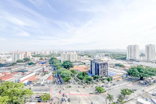 Vista da Sacada de apartamento à venda com 2 quartos, 41m² em Bom Retiro, São Paulo