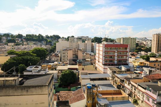 Vista da Área de Serviço de apartamento à venda com 3 quartos, 230m² em Todos Os Santos, Rio de Janeiro