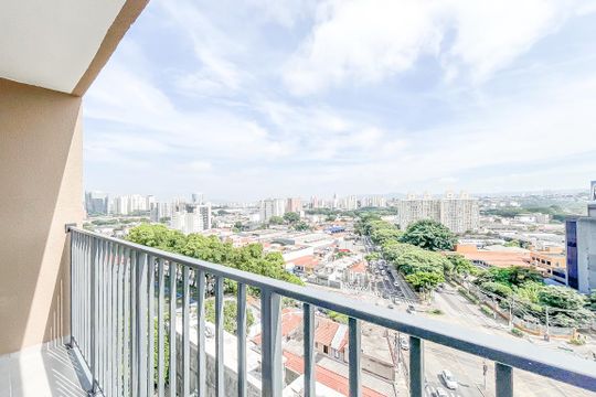 Sacada de apartamento à venda com 2 quartos, 41m² em Bom Retiro, São Paulo