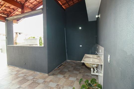 Área de Serviço de apartamento à venda com 2 quartos, 100m² em Vila Camilópolis, Santo André