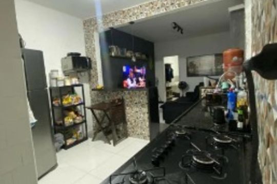 Cozinha  de casa para alugar com 1 quarto, 60m² em Trindade, São Gonçalo