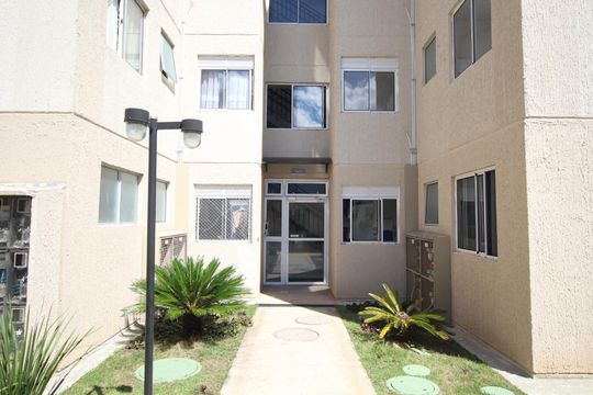 Fachada do bloco de apartamento para alugar com 2 quartos, 41m² em Jardim Carvalho, Porto Alegre