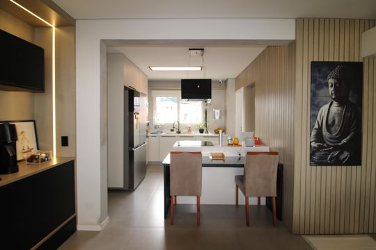 Cozinha de apartamento à venda com 3 quartos, 160m² em Vila Pauliceia, São Paulo