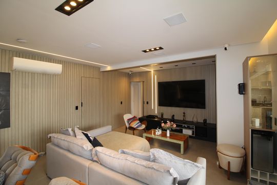Sala de apartamento à venda com 3 quartos, 160m² em Vila Pauliceia, São Paulo