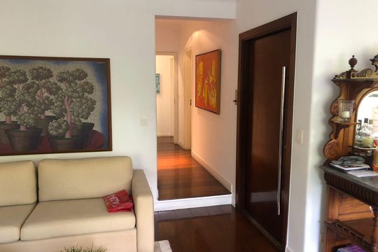 Sala de apartamento à venda com 4 quartos, 169m² em Indianópolis, São Paulo