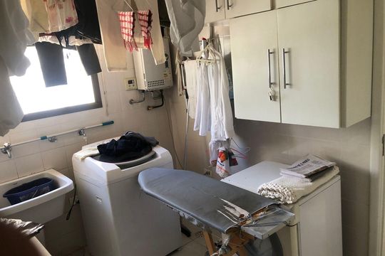 Área de serviço de apartamento à venda com 4 quartos, 169m² em Indianópolis, São Paulo