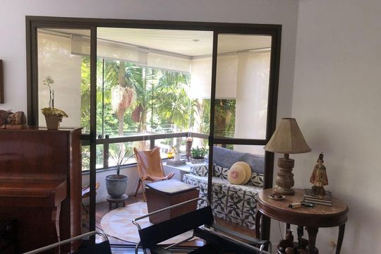 Sala de apartamento à venda com 4 quartos, 169m² em Indianópolis, São Paulo