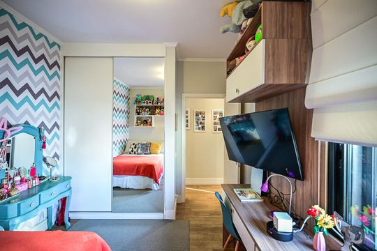 Quarto 2 de apartamento à venda com 4 quartos, 210m² em Morumbi, São Paulo