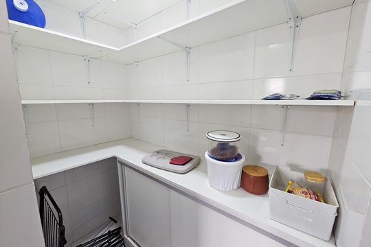 Área de Serviço de apartamento à venda com 3 quartos, 176m² em Campestre, Santo André