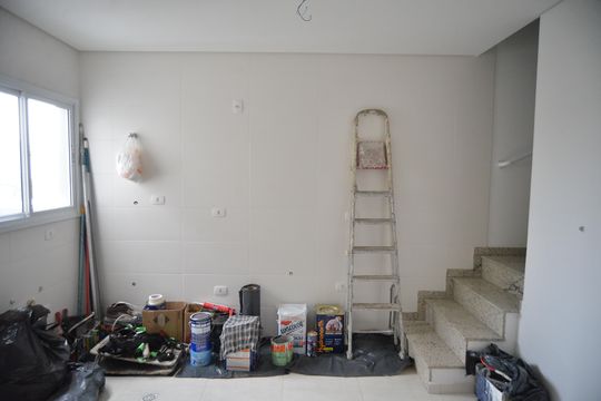 Cozinha de apartamento à venda com 2 quartos, 100m² em Parque das Nações, Santo André