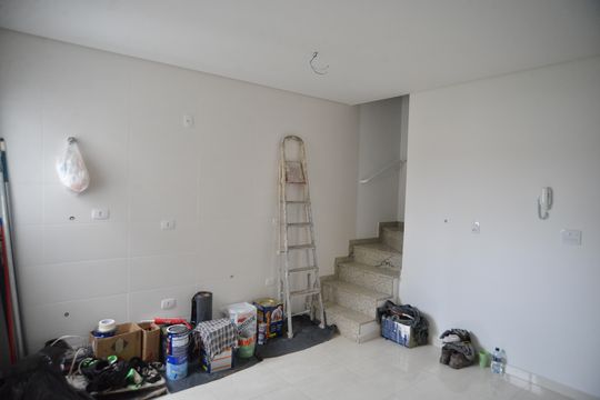 Cozinha de apartamento à venda com 2 quartos, 100m² em Parque das Nações, Santo André