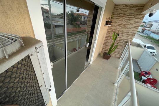Varanda de casa para alugar com 2 quartos, 120m² em Itaipuaçu, Maricá