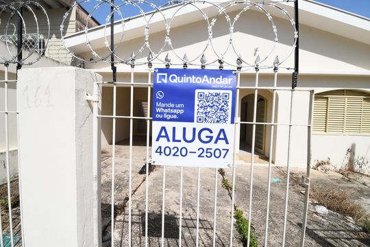 Placa de casa para alugar com 2 quartos, 143m² em Jardim Sao Rafael, Campinas