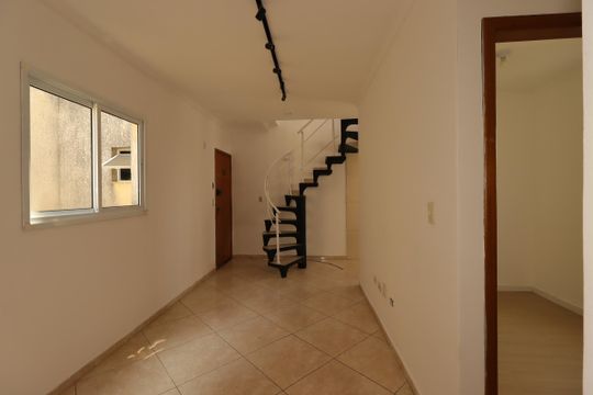 Sala de apartamento à venda com 2 quartos, 78m² em Vila Progresso, Santo André