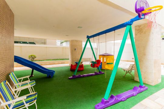 Playground de apartamento à venda com 3 quartos, 130m² em Santa Cecilia, São Paulo