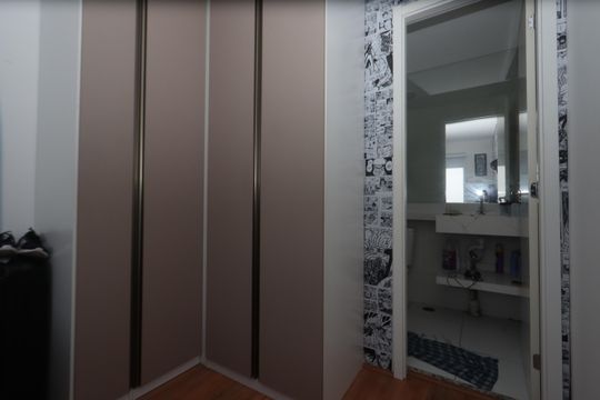 Quarto de apartamento à venda com 1 quarto, 27m² em Jardim Planalto, São Paulo