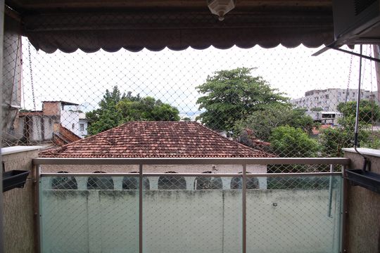 Varanda de apartamento à venda com 2 quartos, 60m² em Taquara, Rio de Janeiro