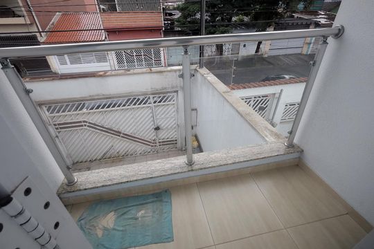 Sacada Suíte de casa à venda com 4 quartos, 158m² em Parque Novo Oratório, Santo André