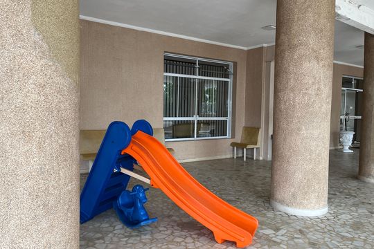 Área comum de apartamento para alugar com 2 quartos, 90m² em José Menino, Santos