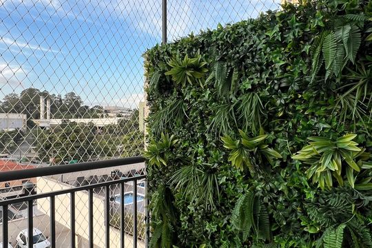 Sacada de apartamento à venda com 2 quartos, 59m² em Centro, Diadema