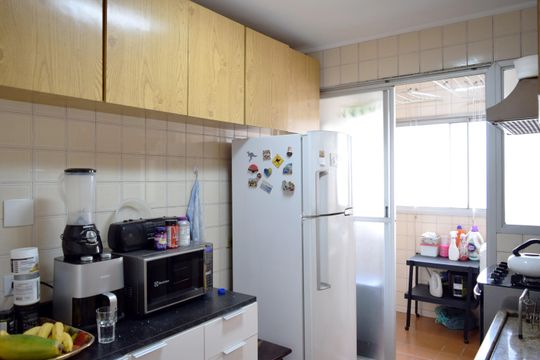 Cozinha de apartamento à venda com 3 quartos, 85m² em Jardim Paulista, São Paulo