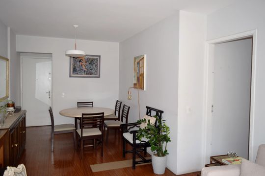 Sala de apartamento à venda com 3 quartos, 85m² em Jardim Paulista, São Paulo