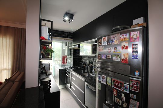 Cozinha de apartamento à venda com 2 quartos, 53m² em Casa Verde, São Paulo