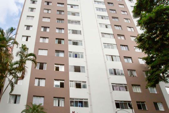 Fachada do bloco de apartamento à venda com 2 quartos, 70m² em Jardim Prudência, São Paulo
