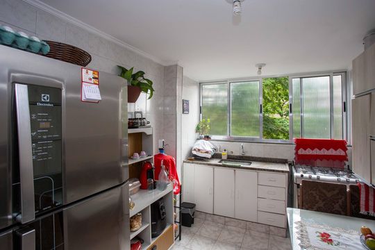Cozinha de apartamento à venda com 2 quartos, 70m² em Jardim Prudência, São Paulo