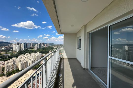 Varanda da Sala de apartamento à venda com 3 quartos, 73m² em Jardim Esperanca, Barueri