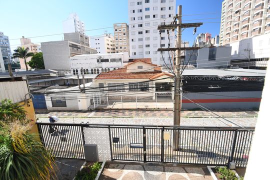 Quarto - Vista de apartamento à venda com 1 quarto, 65m² em Centro, Campinas