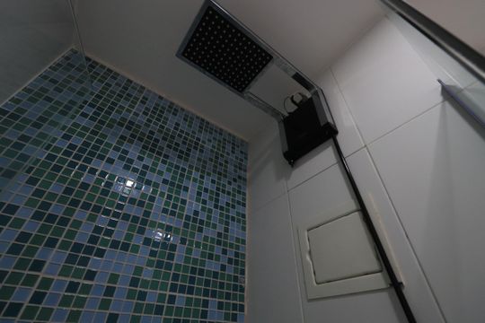 Banheiro de apartamento à venda com 1 quarto, 35m² em Vila Gomes Cardim, São Paulo