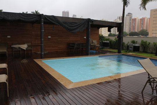 Área comum - Piscina de apartamento à venda com 1 quarto, 35m² em Vila Gomes Cardim, São Paulo