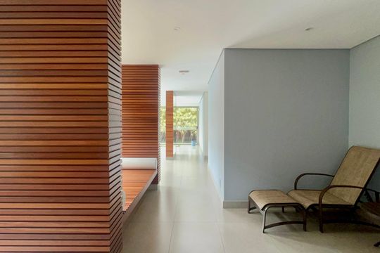 Área comum de apartamento para alugar com 1 quarto, 55m² em Vila Madalena, São Paulo