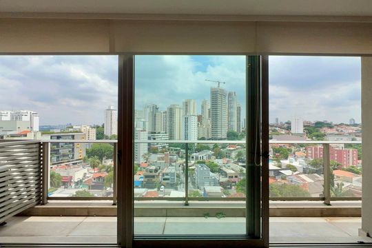 Varanda de apartamento para alugar com 1 quarto, 55m² em Vila Madalena, São Paulo