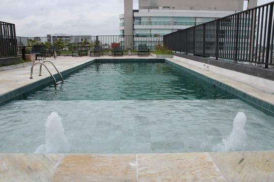 Área comum - Piscina de kitnet/studio à venda com 1 quarto, 23m² em Vila Mariana, São Paulo