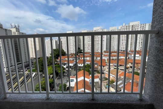 Varanda de apartamento à venda com 2 quartos, 37m² em Jaguaré, São Paulo