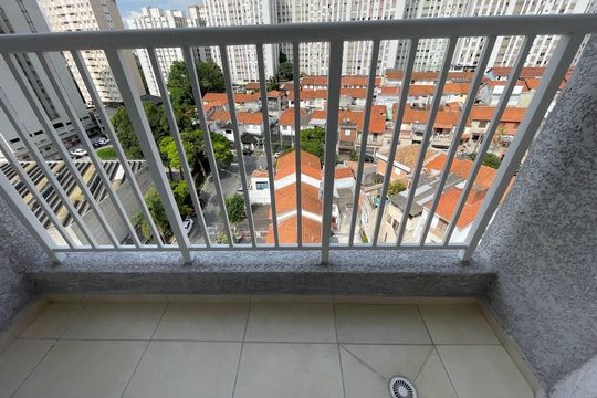 Varanda de apartamento à venda com 2 quartos, 37m² em Jaguaré, São Paulo