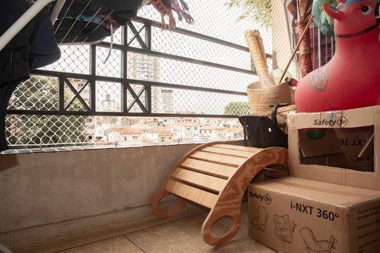Varanda de apartamento à venda com 2 quartos, 61m² em Vila da Saúde, São Paulo