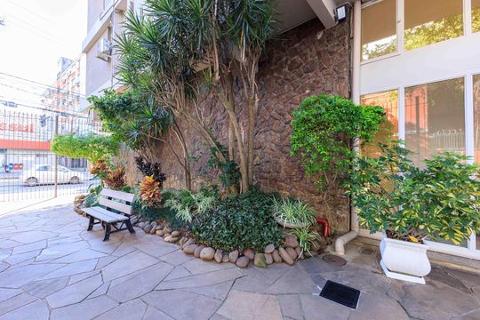 Área externa de apartamento para alugar com 2 quartos, 59m² em Moinhos de Vento, Porto Alegre