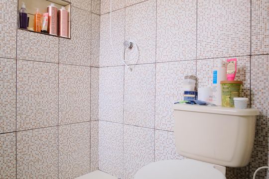 Banheiro da Suíte de casa à venda com 2 quartos, 123m² em Chácara Califórnia, São Paulo